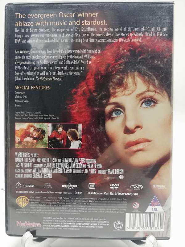 A Star is Born - Barbra Streisand (DVD)