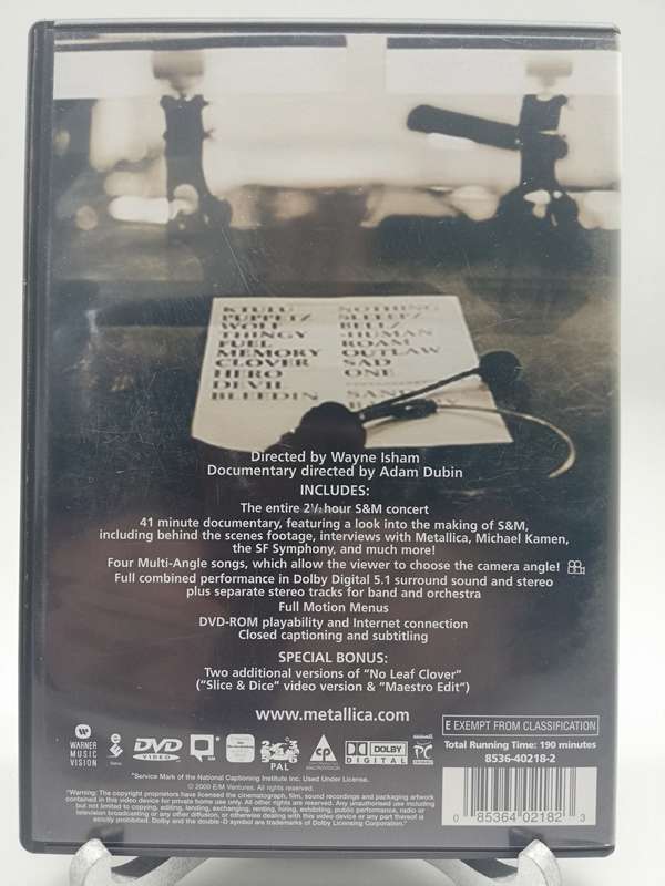 Metallica with Michael Kamen (DVD)