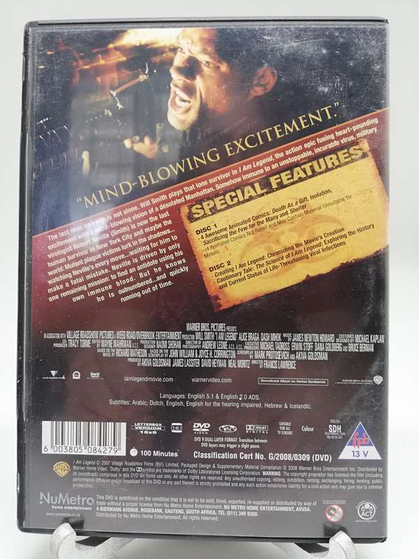 I am Legend - Two disc special edition (DVD)