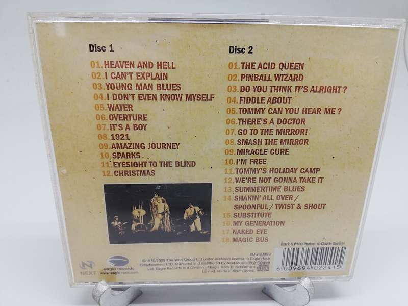 The Who - Live at the Isle of Wight Festival 1970 (cd)