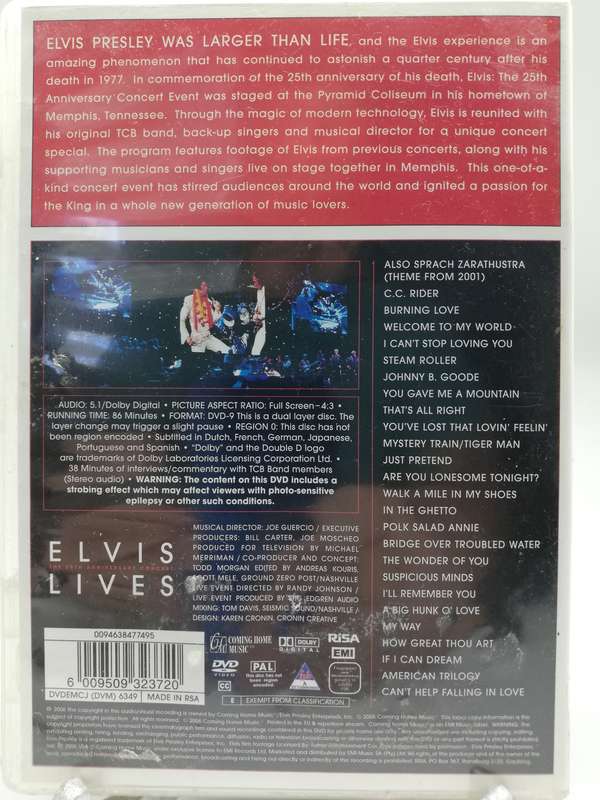 Elvis Presley - The 25th Anniversary Concert - Elvis Lives (DVD)