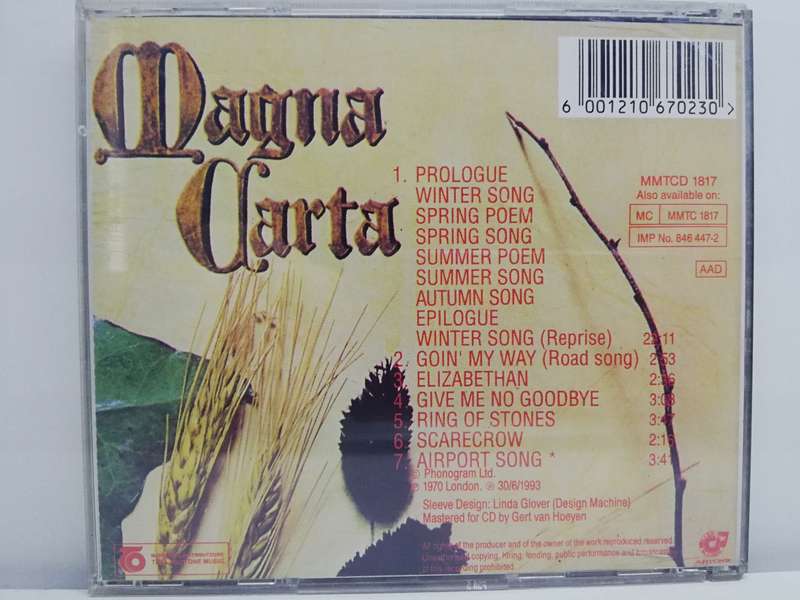Magna Carta - Seasons (CD)
