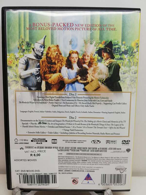 The Wizard of Oz - Two-Disc Special Edition (DVD)