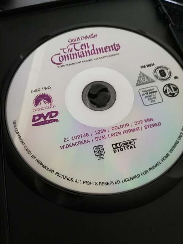 The Ten Commandments (DVD)