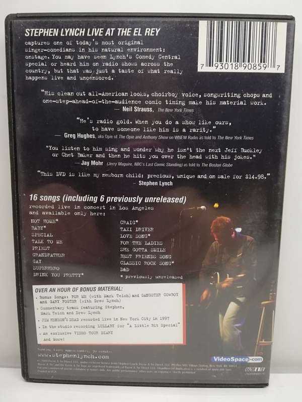 Stephen Lynch - Live at the El Rey (DVD)