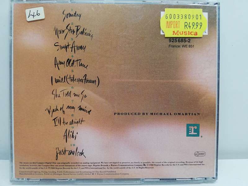 Christopher Cross - Back of my Mind (CD)