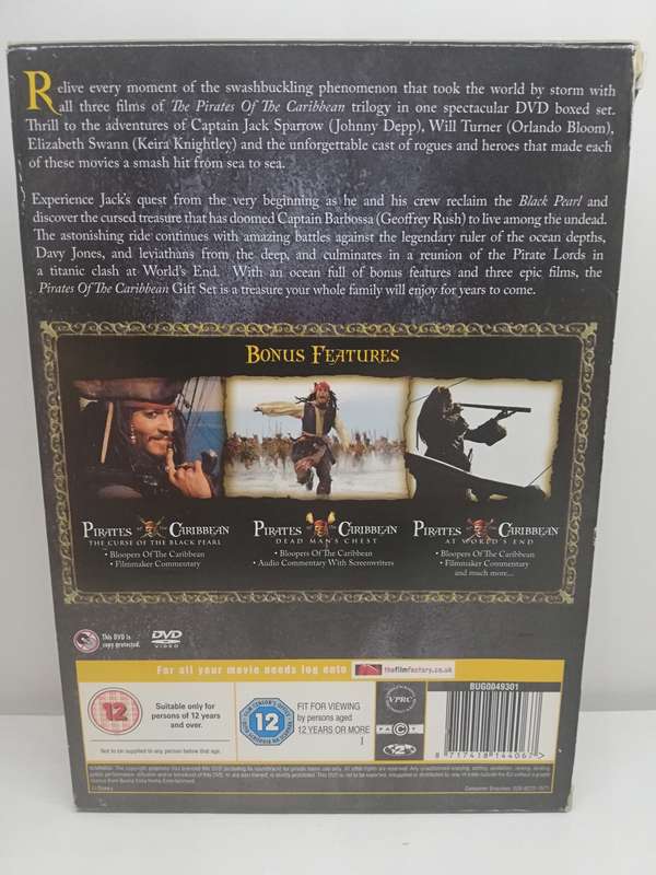 Pirates of the Caribbean - Trilogy (DVD)