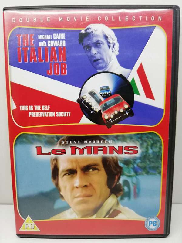 Double Movie Collection - The Italian Job & Le Mans (DVD)