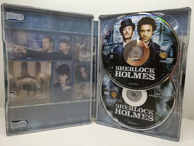 Sherlock Holmes - SteelBook - Robert Downey Jr. & Jude Law (2-Disc DVD)