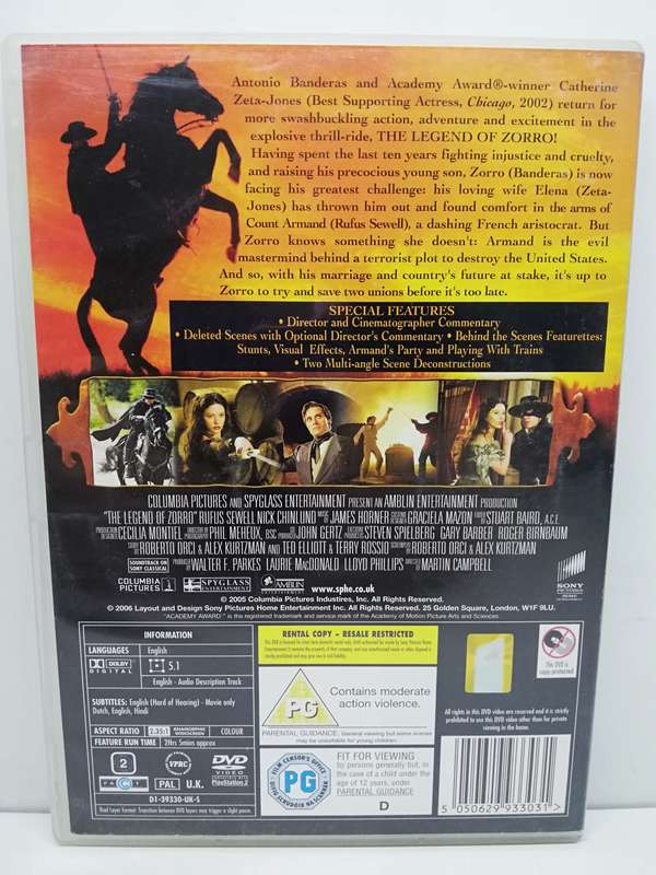 The Legend of Zorro (DVD)