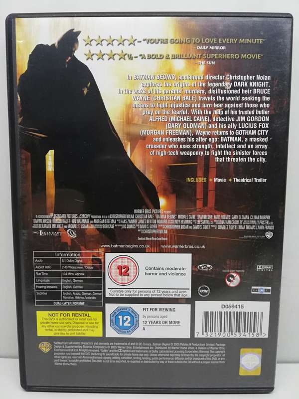 Batman Begins (DVD)