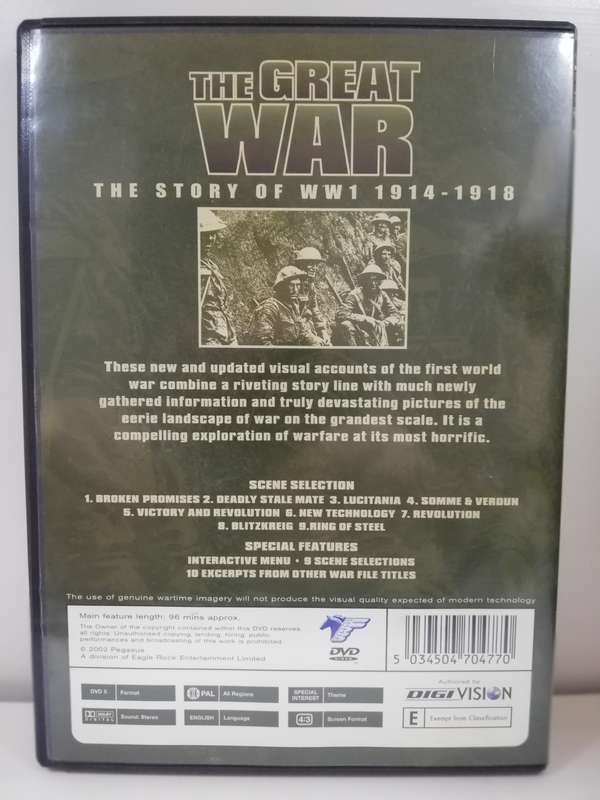 The War File - The Great War (DVD)