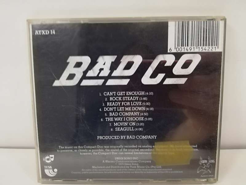 Bad Company - Bad Co (CD)