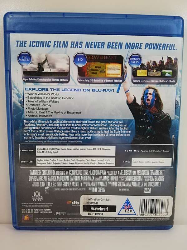 Braveheart (Blu-ray Disc)