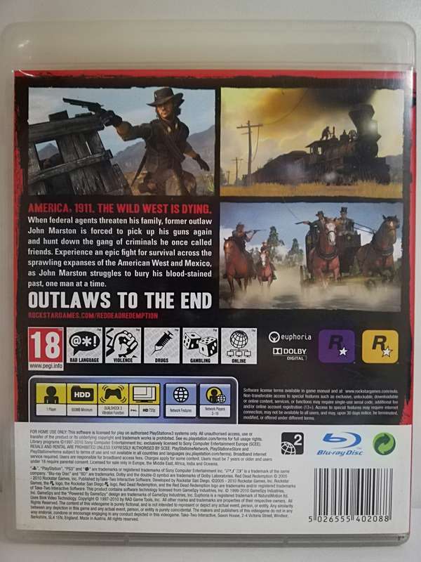 Red Dead Redemption (Ps3)