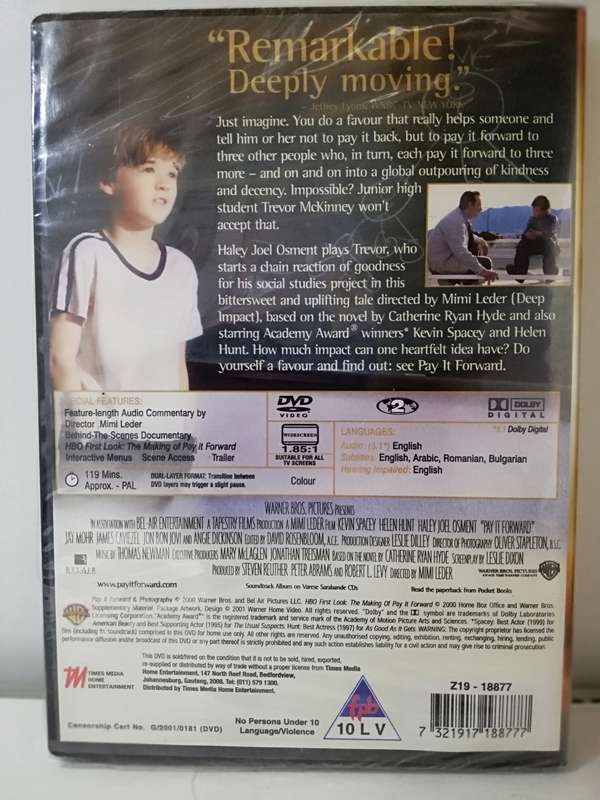 Pay it Forward (DVD)