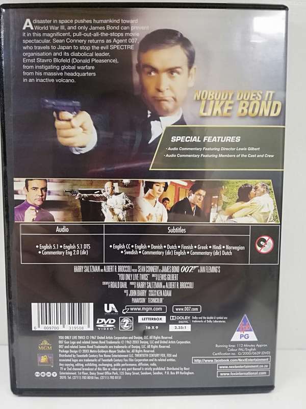 007 - 1967 - You only live twice (DVD)