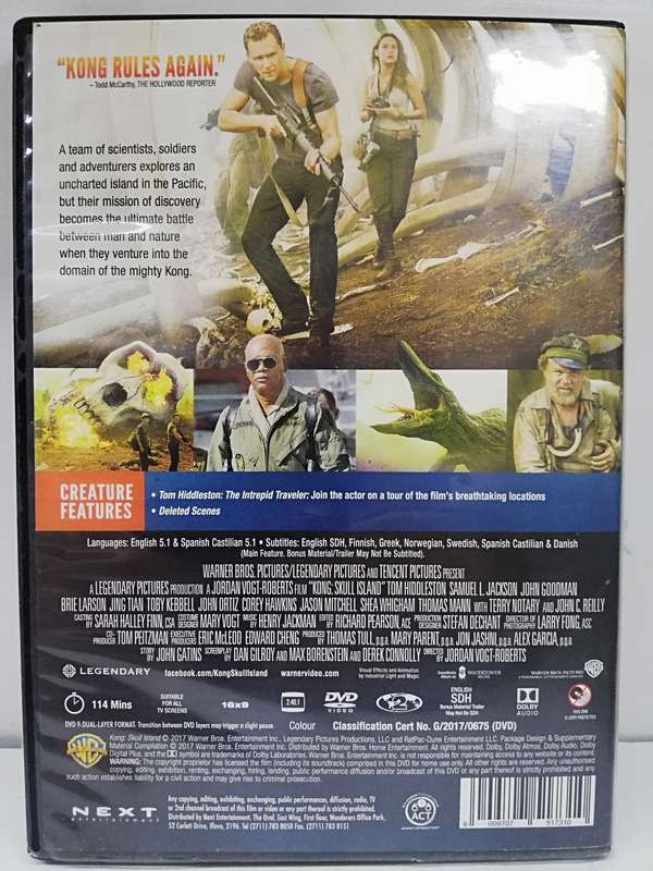 Kong Skull Island (DVD)