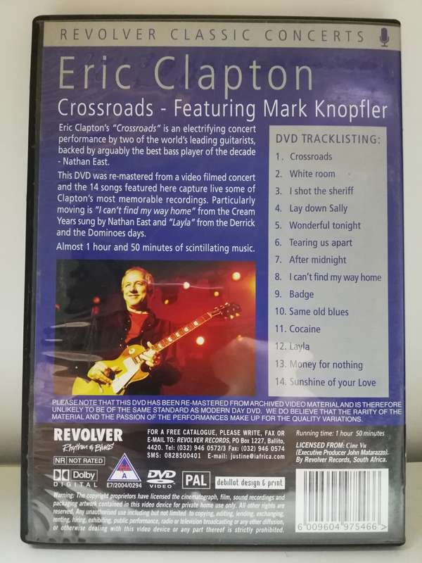 Eric Clapton - Crossroads (DVD)