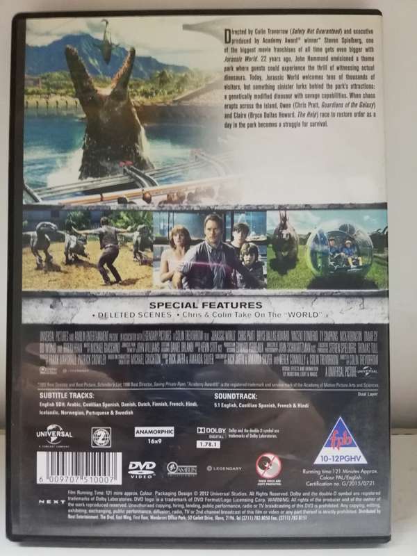 Jurassic World (DVD)