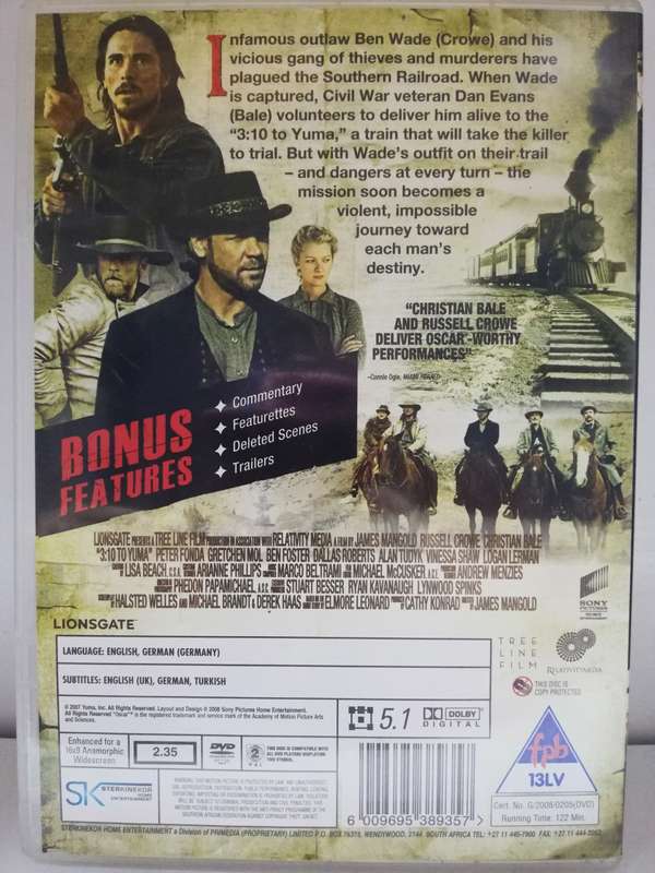 3:10 to Yuma (DVD)