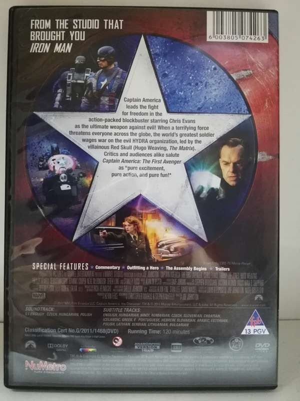 Captain America - The First Avenger (DVD)