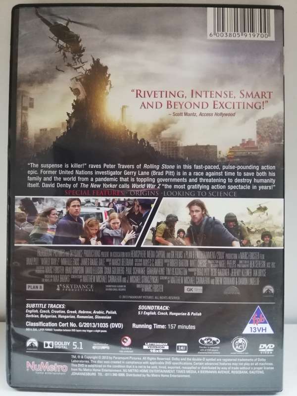 World War Z (DVD)