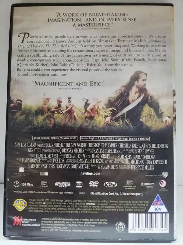 The New World (DVD)
