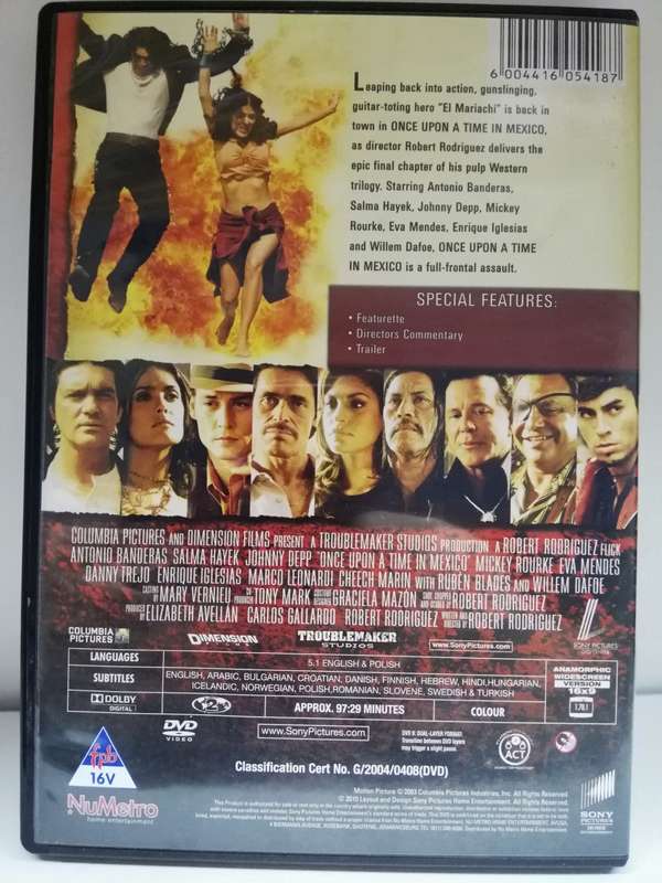 Once upon a time in Mexico (DVD)