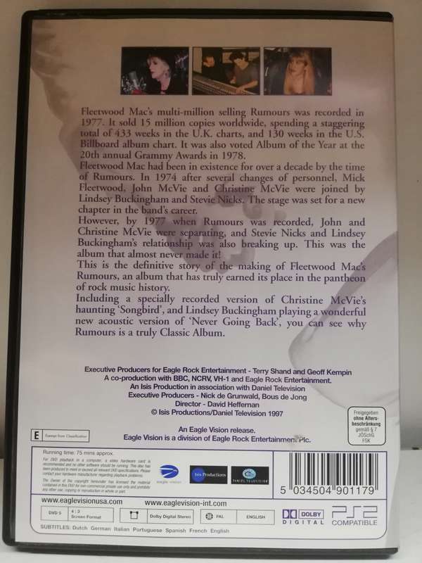 Fleetwood Mac - Rumours (DVD & CD)