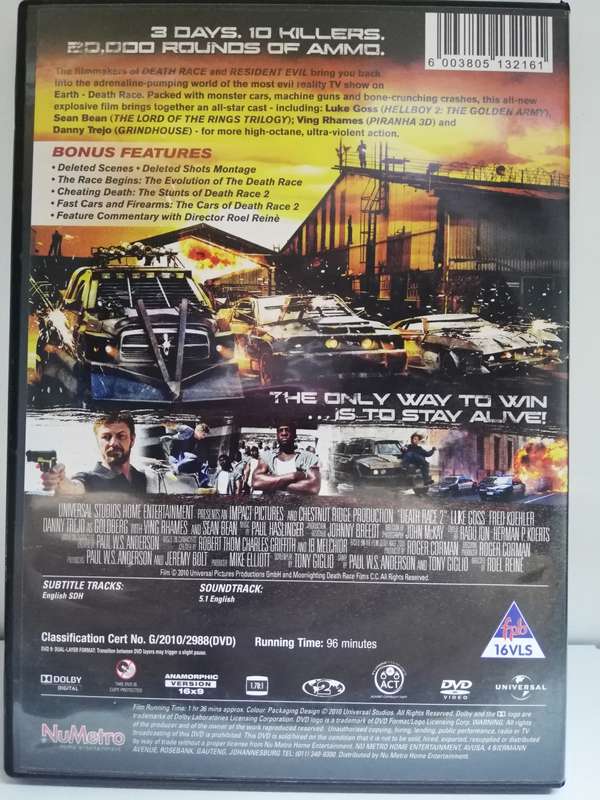 Death Race 2 (DVD)