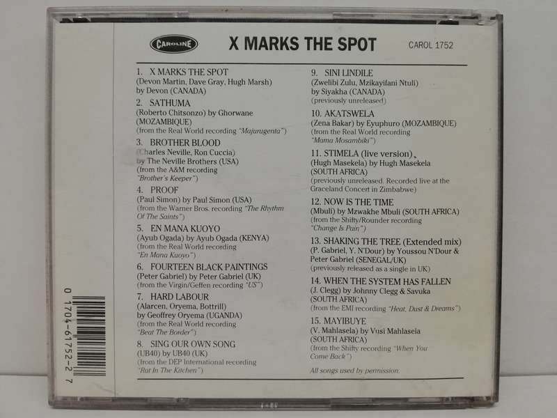 X Marks the Spot (CD)