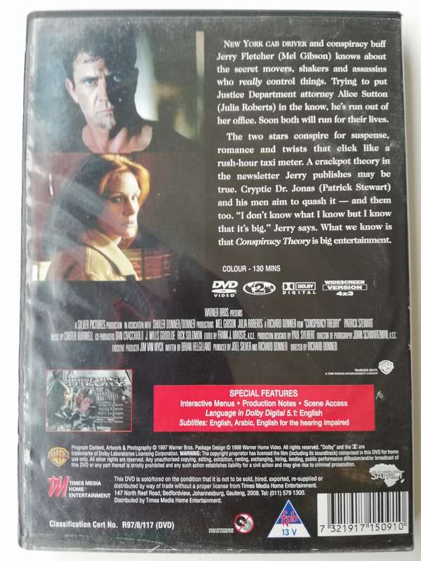 Conspiracy Theory (DVD)