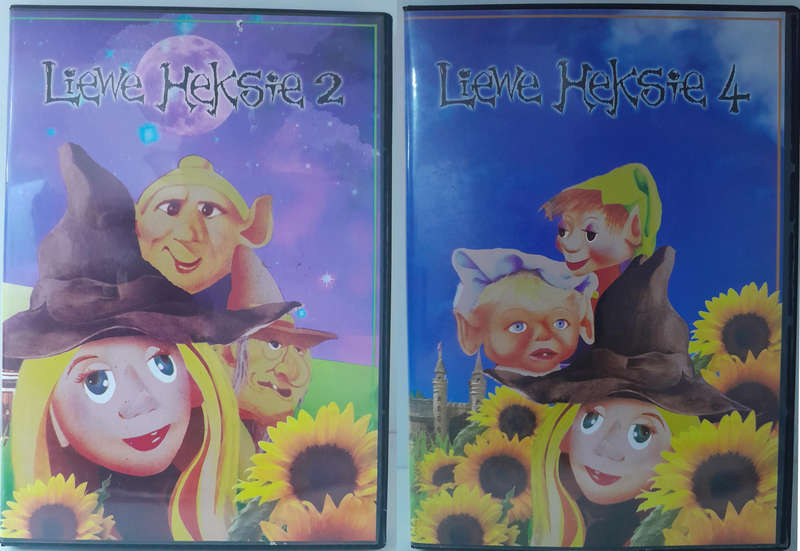 Liewe Heksie 2 & 4 Elkeen het 8 episodes (DVD) SAUK TV Series