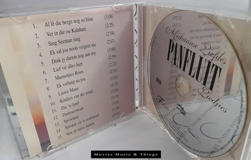 Afrikaanse Liefdes Panfluit liedjies (CD)