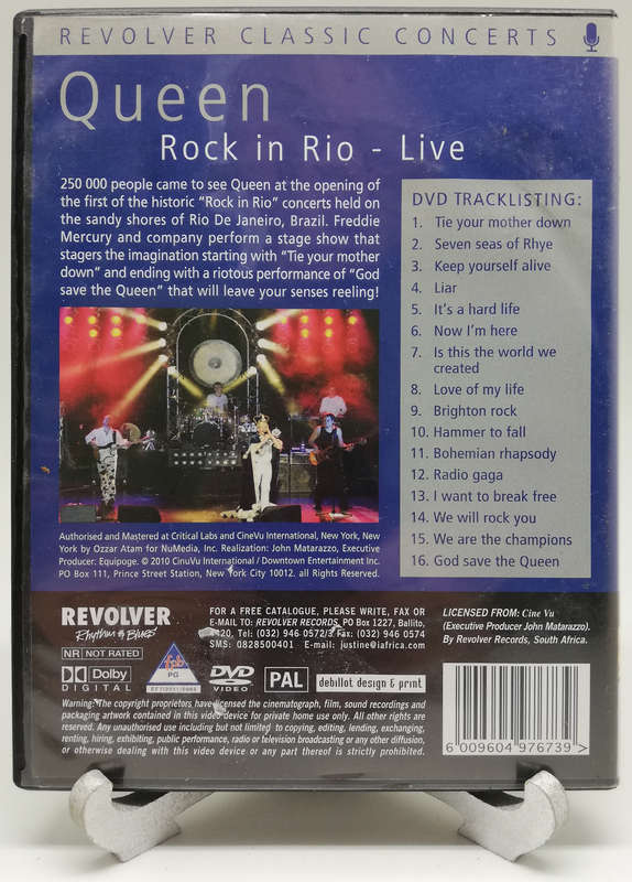 Queen - Rock in Rio Live (DVD)