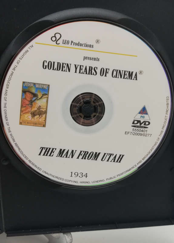 John Wayne - The man from Utah - B&W (DVD)