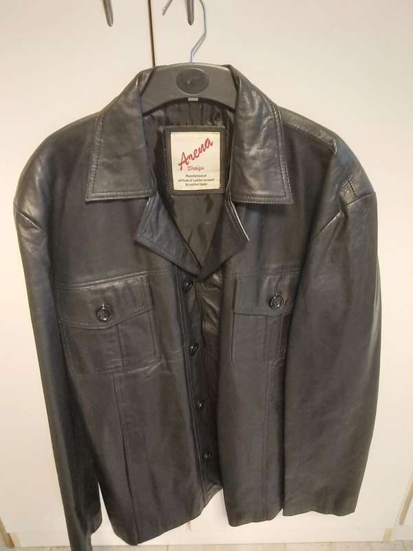 Faux Leather Jacket, black, New. XL. Contact: 0713672663 ZAR450