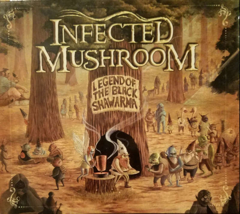 Infected Mushroom Legend of the Black Shawarma CD