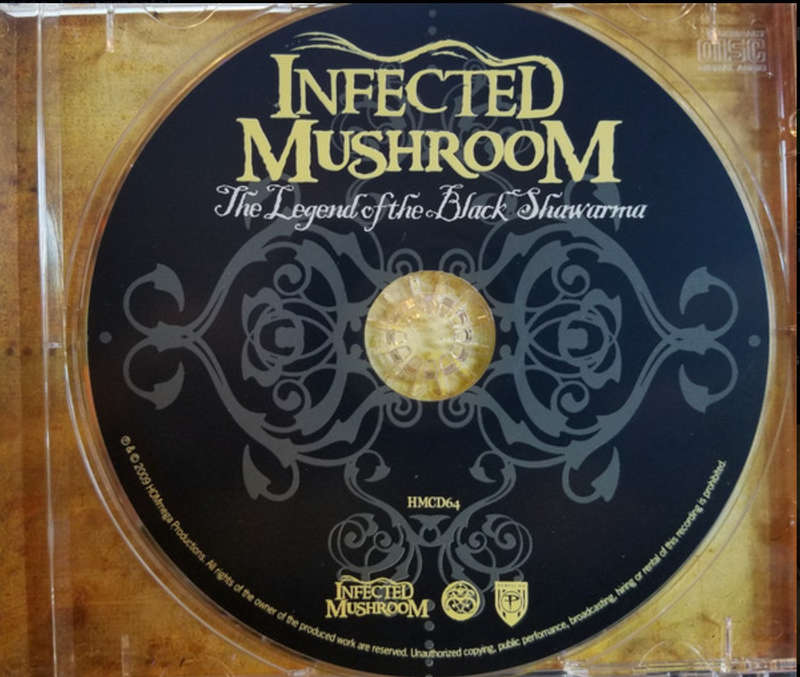 Infected Mushroom Legend of the Black Shawarma CD