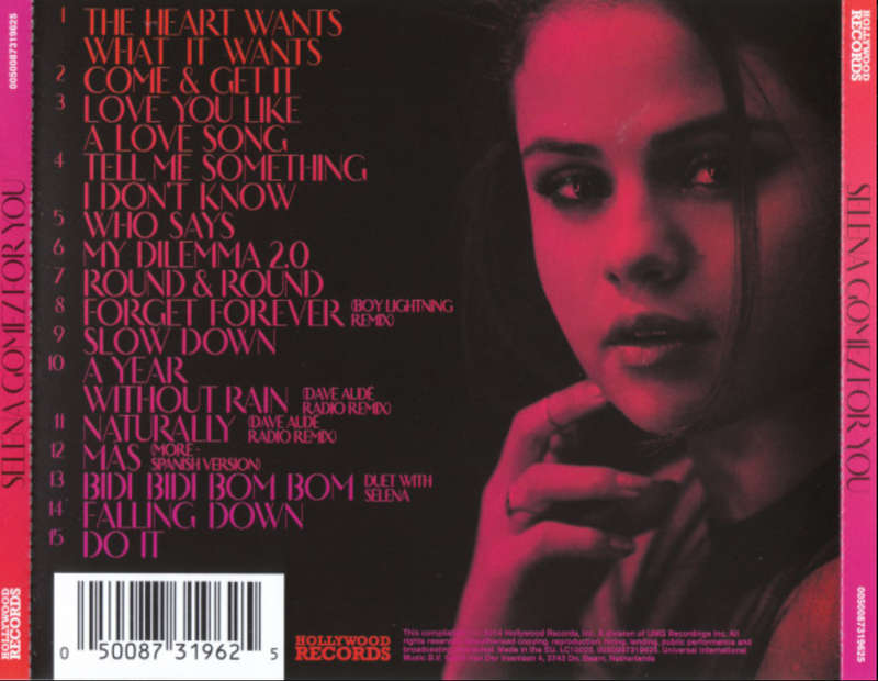 Selena Gomez For You CD