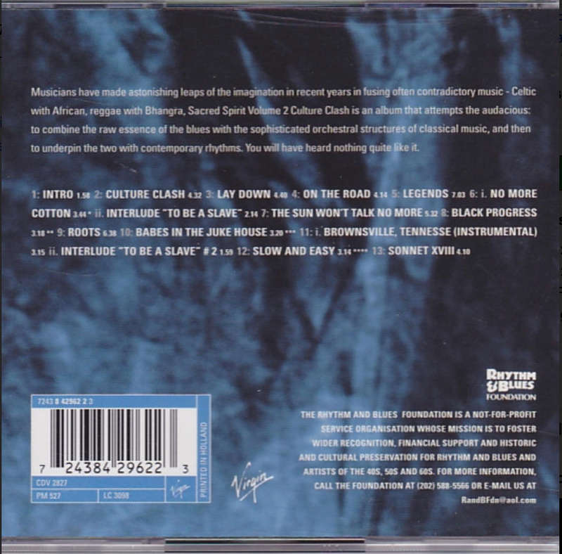 Sacred Spitit - Volume 2 Culture Clash CD