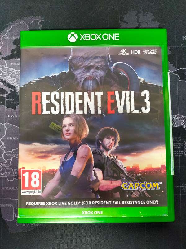 Resident Evil 3 Remake Xbox one / Series X
