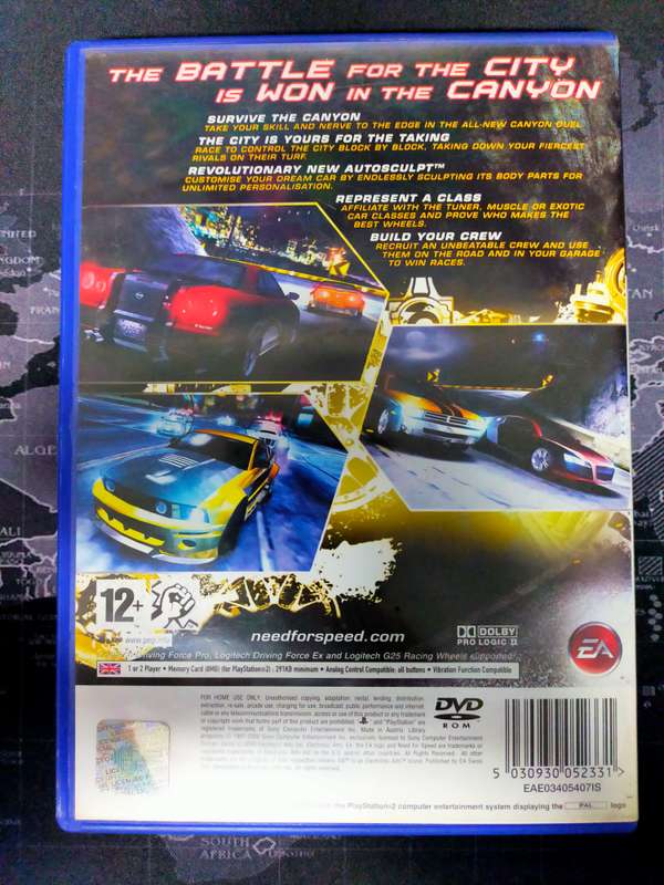 Need for Speed Carbon PS2 / PlayStation 2