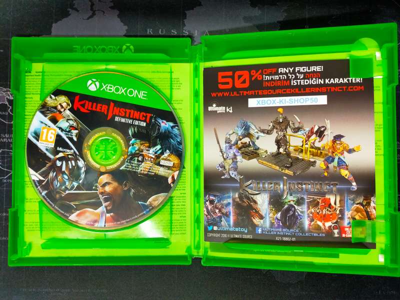 Killer Instinct Definitive Edition XBOX ONE / ONE X Enhanced