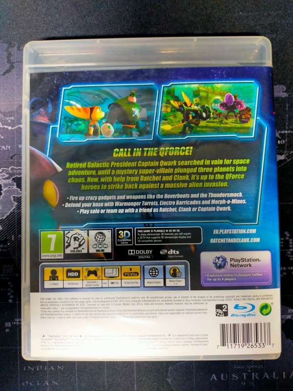 Ratchet & Clank Qforce - PS3 / PlayStation 3