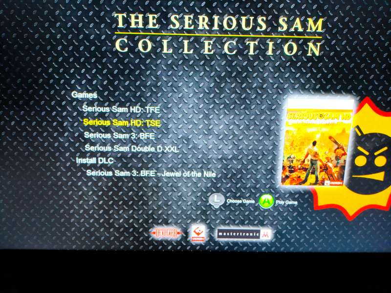 The Serious Sam Collection XBOX 360 (VERY RARE)