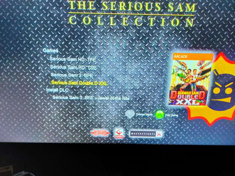 The Serious Sam Collection XBOX 360 (VERY RARE)