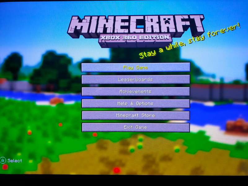 Minecraft XBOX 360 (Disc Only) IN CD CASE