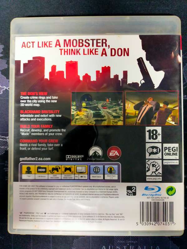 Godfather 2 PS3 / PlayStation 3 (RARE)